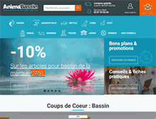 Tablet Screenshot of animabassin.com